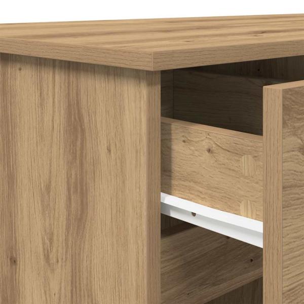 Schreibtisch Artisan Eiche 140x49x76 cm Holzwerkstoff