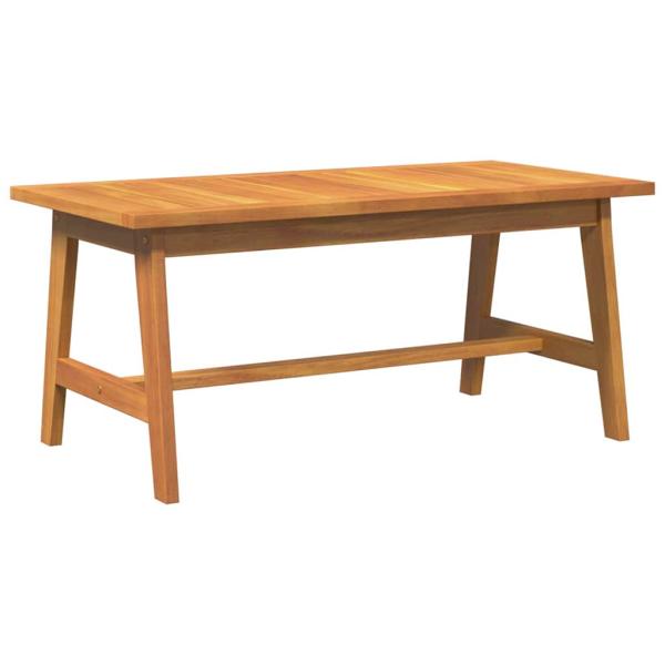 3-tlg. Bistro-Set mit Kissen Massivholz Akazie