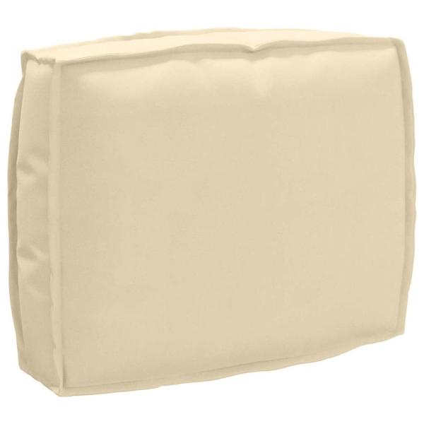 2-teiliges Kissen-Set für Palettenbeige Oxford Stoff