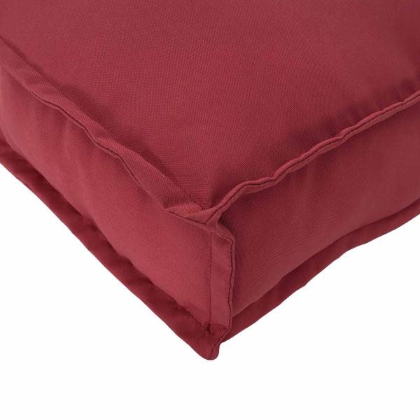 Palettenkissenset Oxford-Stoff Anthrazit 80 x 80 x 52 cm