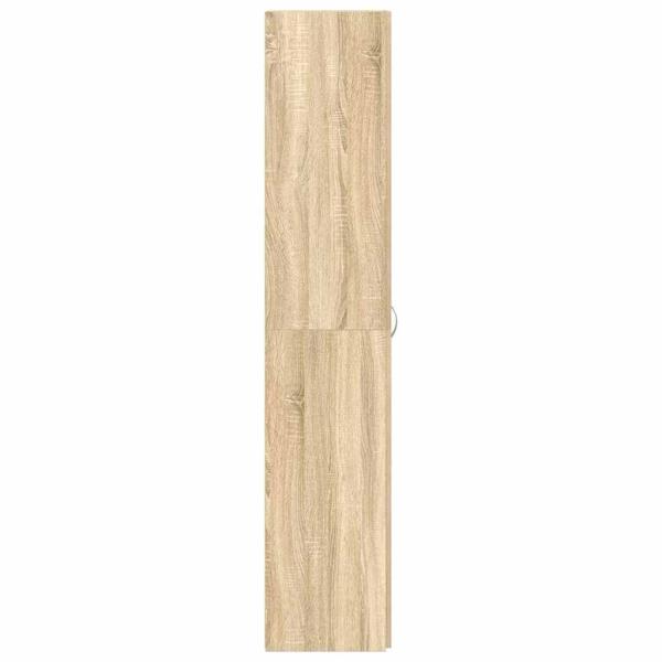 Schuhschrank Sonoma Eiche 80x35,5x180 cm Holzwerkstoff