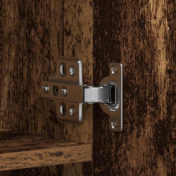 Schuhschrank Altholz 80x35,5x180 cm Ingenieurholz