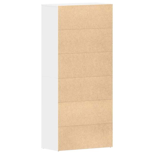 Schuhschrank 80x39x180 cm Holzwerkstoff