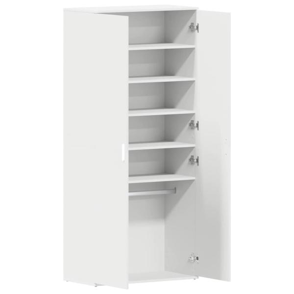 Schuhschrank 80x39x180 cm Holzwerkstoff