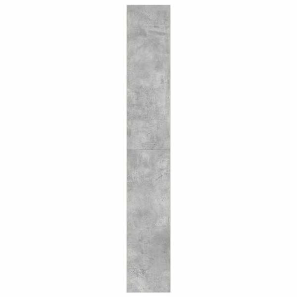 Beton Grau Bücherregal Beton grau Holzwerkstoff 80 x 30 x 198 cm