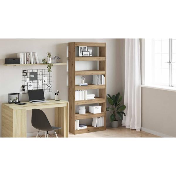 Artisan Eichenbücherregal Artisan Eiche Holzwerkstoff