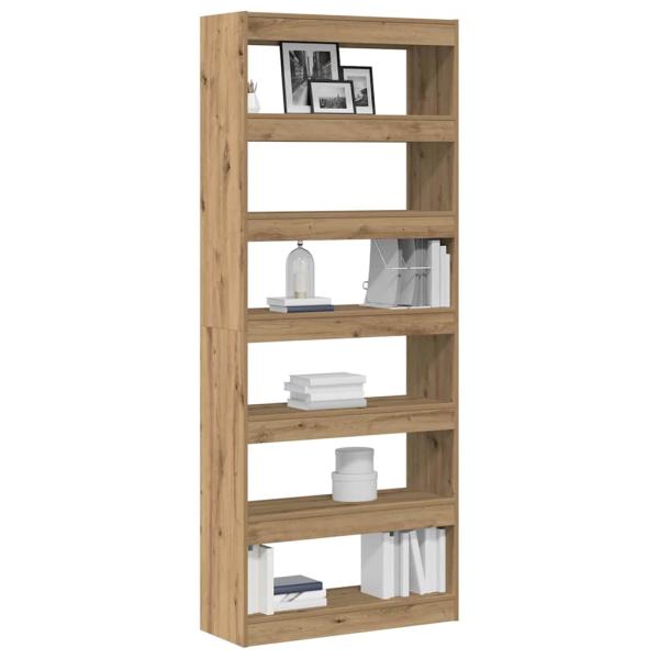Artisan Eichenbücherregal Artisan Eiche Holzwerkstoff