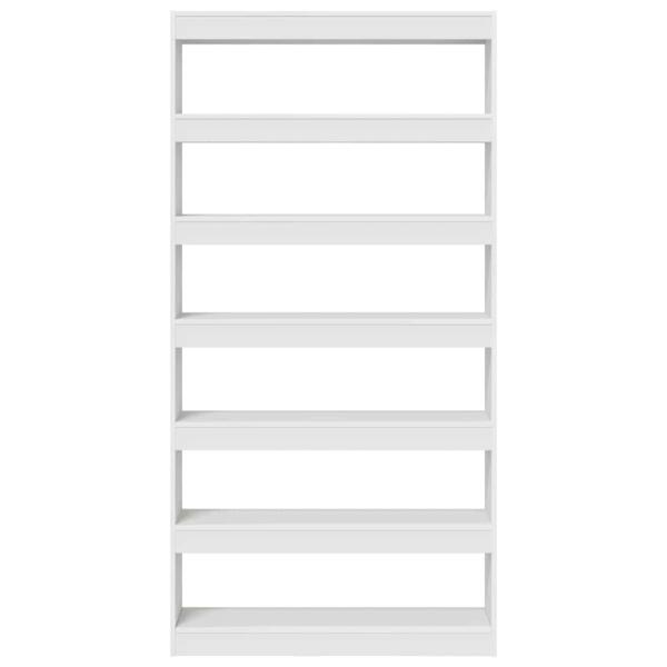 Weißes Bücherregal Weiß Hochwertiger Holzwerkstoff