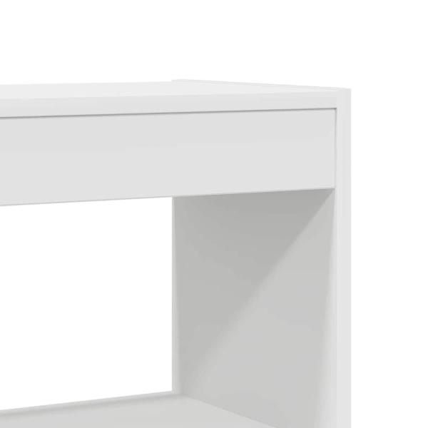 Weißes Bücherregal Weiß Hochwertiger Holzwerkstoff