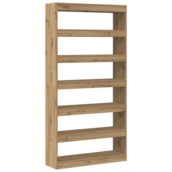 Bücherregal Artisan Eiche Massivholz 100 x 30 x 198 cm