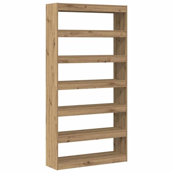Bücherregal Artisan Eiche Massivholz 100 x 30 x 198 cm