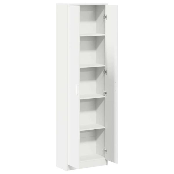 Kleiderschrank Weiß 55x25x189 cm Holzwerkstoffe