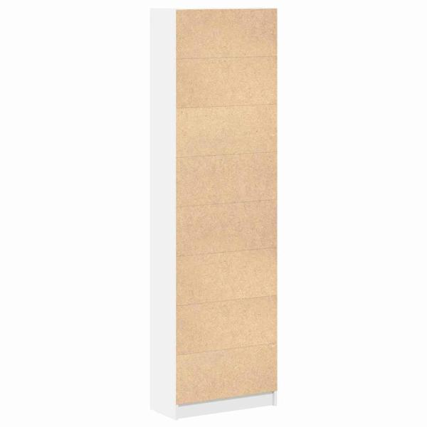 Kleiderschrank Weiß 55x25x189 cm Holzwerkstoffe