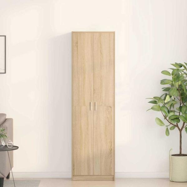 ARDEBO.de - Kleiderschrank Sonoma Eiche 55x25x189 cm Möbelholz