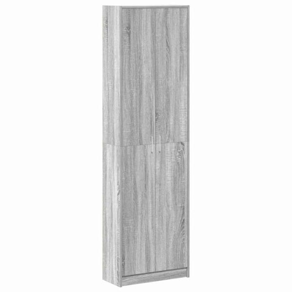 Kleiderschrank Grauer Sonoma 55x25x189 cm Holzwerkstoff