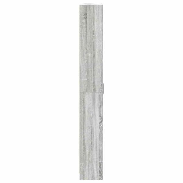 Kleiderschrank Grauer Sonoma 55x25x189 cm Holzwerkstoff