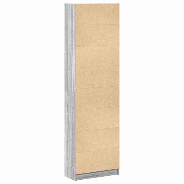Kleiderschrank Grauer Sonoma 55x25x189 cm Holzwerkstoff