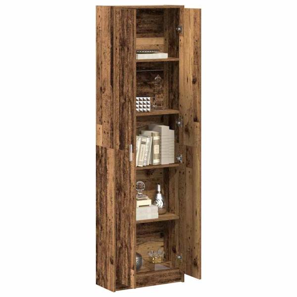 Kleiderschrank Altes Holz 55x25x189 cm Holzwerkstoff