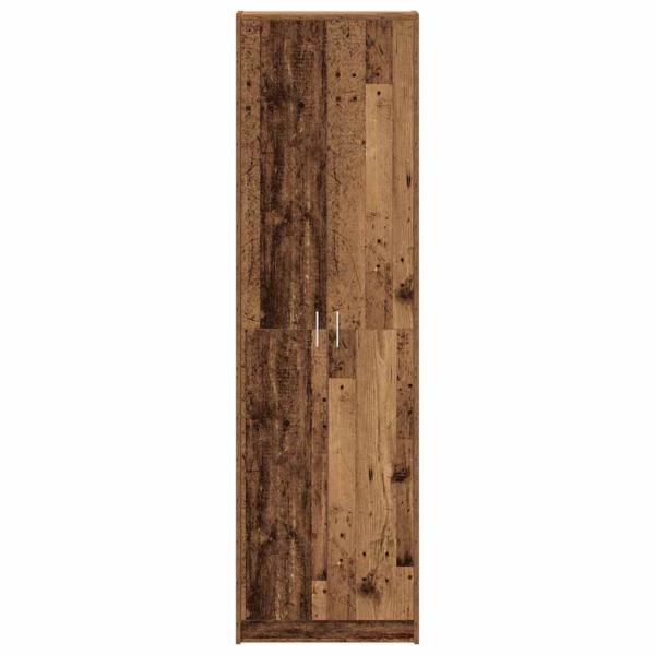 Kleiderschrank Altes Holz 55x25x189 cm Holzwerkstoff
