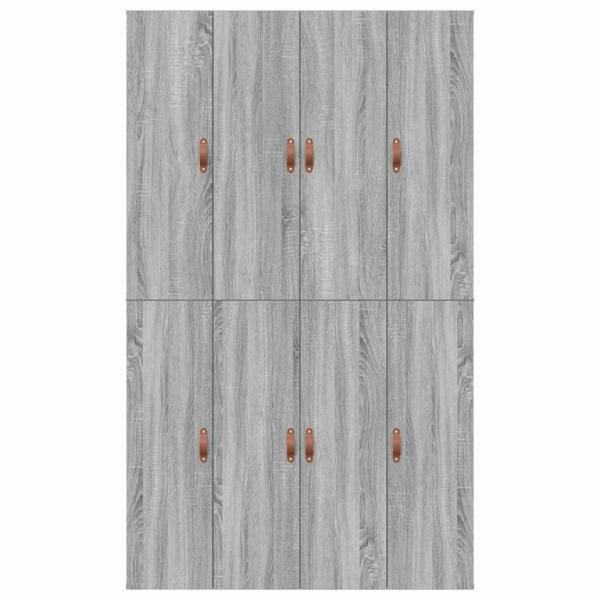 Stauraum-Bettgestell Grau Sonoma 120x190 cm