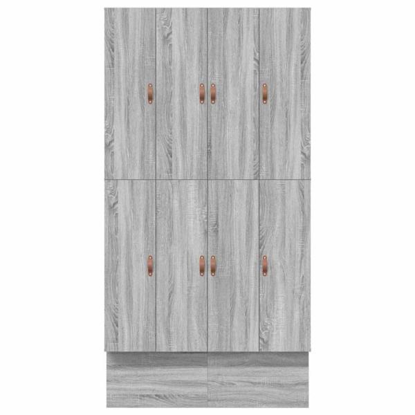 Bettgestell Grau Sonoma 120x190 cm