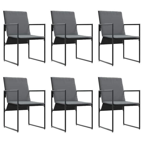 13-teiliges Garten-Esszimmer-Set mit Auflagen aus Stahl und Textilene