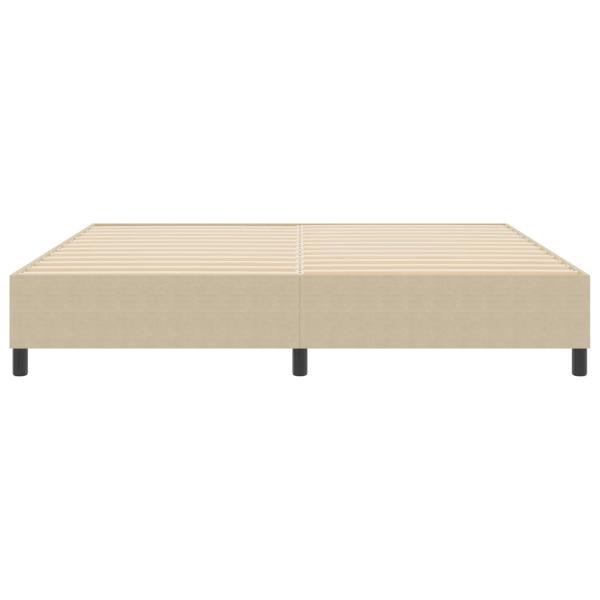 Boxspringbett Hellgrün Grau 200x200 cm Cordstoff