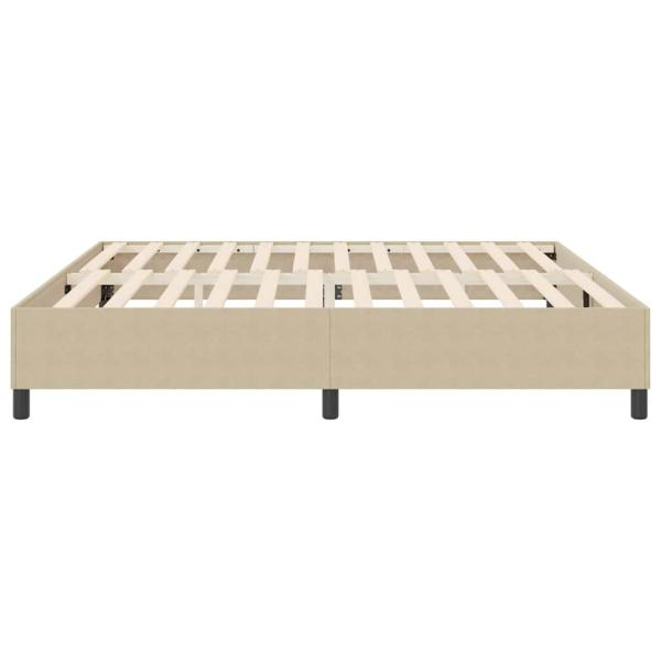Boxspringbett Hellgrün Grau 200x200 cm Cordstoff