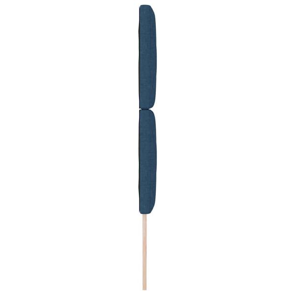 Kopfteil Design mit Diamantblöcken Blau 80 cm Stoff, Kopfteil Design mit Diamantblöcken Blau 160 cm Stoff