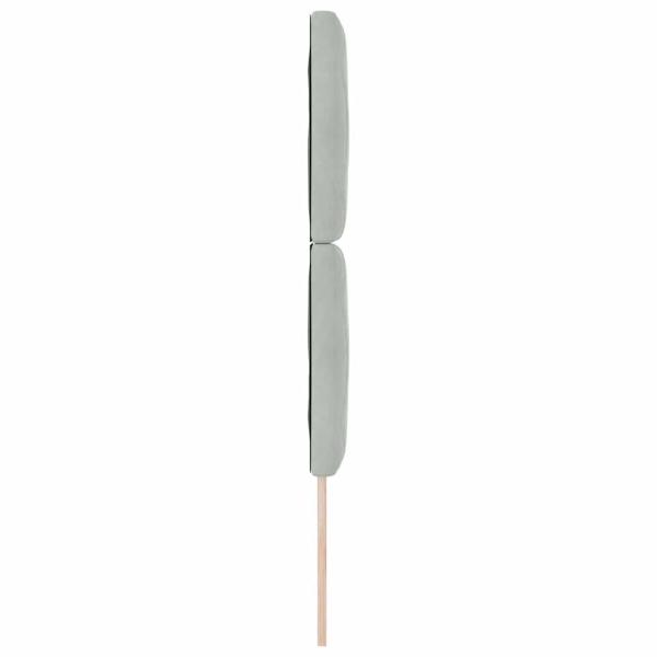 Kopfteil Diamantblock Design Hellgrau 80 cm Samt, Kopfteil Diamantblock Design Hellgrau 160 cm Samt