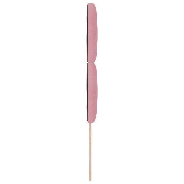 Rosa Kopfteil mit Diamantblöcken 90 cm Samt, Rosa Kopfteil mit Diamantblöcken 180 cm Samt