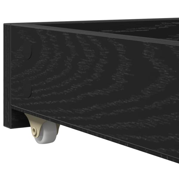 Tagesbett mit Schubladen in Beton Grau 90x200 cm Holzwerkstoff