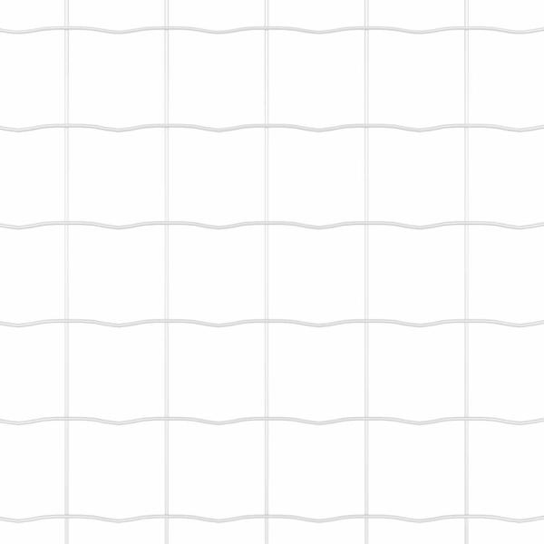 Euro-Zaun mit 7 Spike-Posten 0.8x10 m Verzinkter Stahl