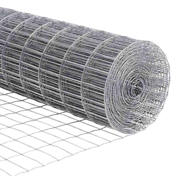 Euro Zaun mit 13 Spitzenpfählen 0.4x50 m Galvanisierter Stahl