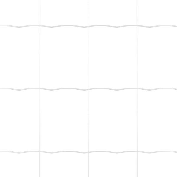 Eurozaun mit 7 Flanschen 1x10 m Verzinkter Stahl