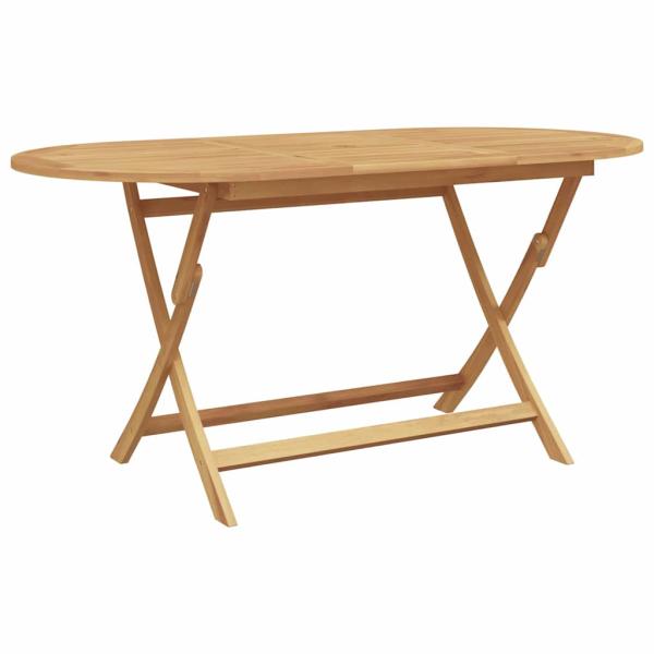 7-teiliges Garten Essbereich Klappbar Massivholz Teak, Gartenstühle 2 Stück Massivholz Teak