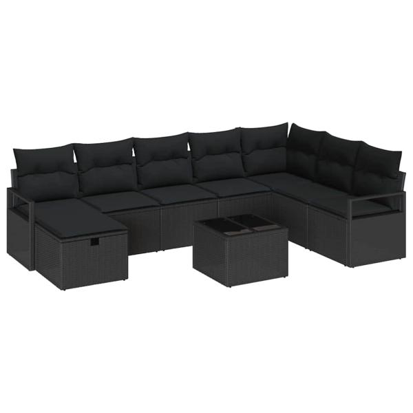 Sofa Set 6 Stk. Poly-Rattan