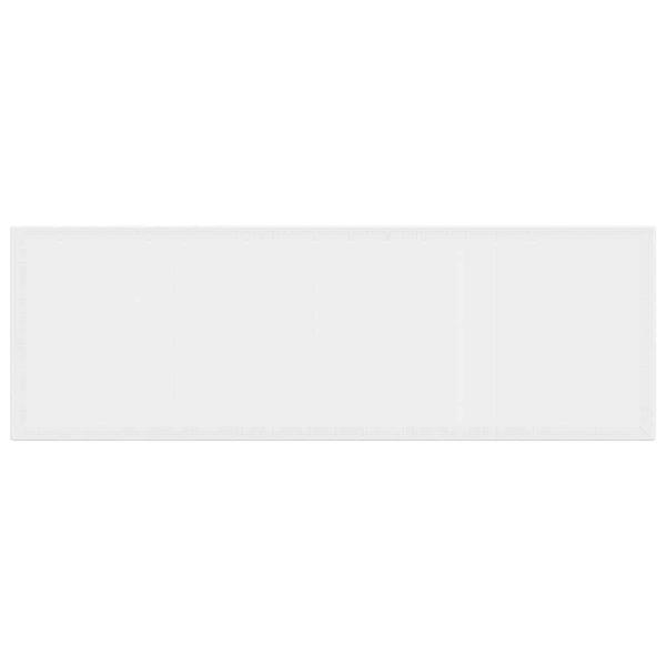 13-teiliges Garten Essset mit Kissen Weiß Poly-Rattan, Gartentisch Weiß 150x100x73 cm Poly-Rattan, Gartenstühle mit Kissen 4 Stk. Weiß Poly-Rattan