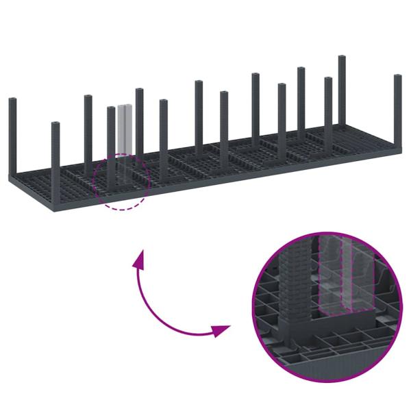 15-teiliges Garten Essgruppe mit Kissen Anthrazit Poly-Rattan, Gartentisch Anthrazit 200x100x73 cm Poly-Rattan, Gartentisch Anthrazit 150x100x73 cm Poly-Rattan, Gartenstühle mit Kissen 2 Stück Anthrazit Poly-Rattan, Gartenstühle mit Kissen 4 Stück Anthraz