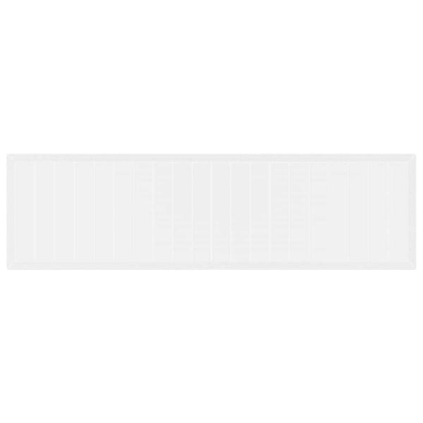 15-teiliges Garten Essset mit Kissen Weiß Poly-Rattan, Gartentisch Weiß 200x100x73 cm Poly-Rattan, Gartentisch Weiß 150x100x73 cm Poly-Rattan, Gartenstühle mit Kissen 2 Stk Weiß Poly-Rattan, Gartenstühle mit Kissen 4 Stk Weiß Poly-Rattan