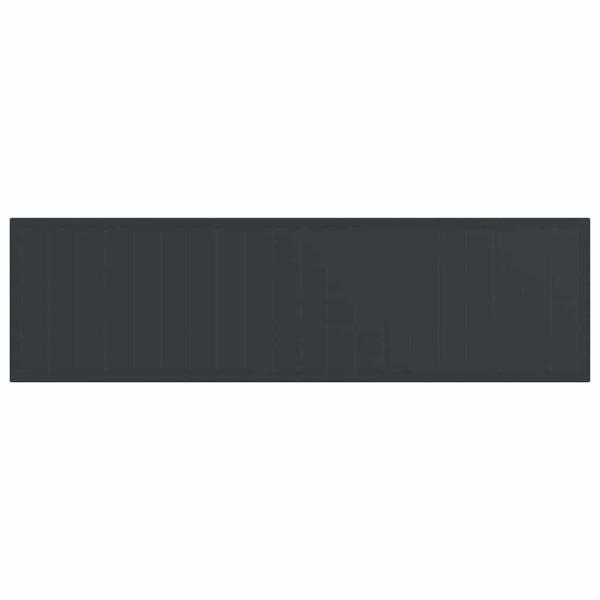 13-teiliges Garten-Essset mit Kissen Anthrazit Poly-Rattan, Gartentisch Anthrazit 200x100x73 cm Poly-Rattan, Gartentisch Anthrazit 150x100x73 cm Poly-Rattan, Gartenstühle mit Kissen 4 Stück Anthrazit Poly-Rattan