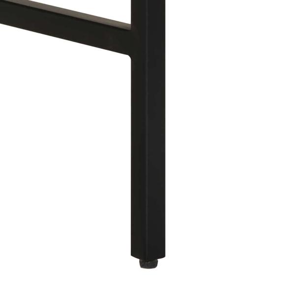 Schreibtisch 100x50x75 cm Massivholz Roh-Akazie