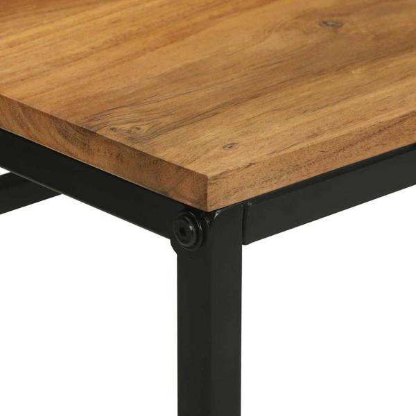 Schreibtisch 110x50x87 cm Massivholz Akazie