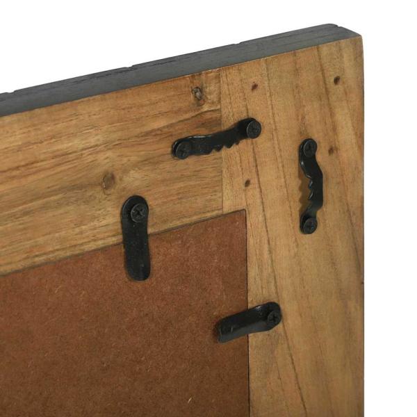 Spiegel 70x2x70 cm Massivholz Akazie