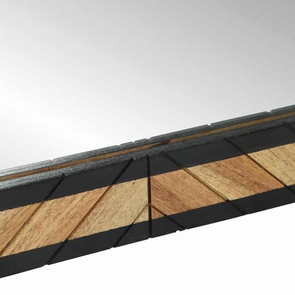 Spiegel 90x2x50 cm Massivholz Akazie