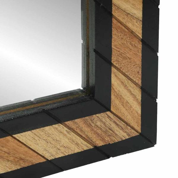 Spiegel 90x2x50 cm Massivholz Akazie