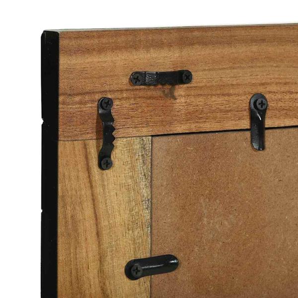 Spiegel 90x2x50 cm Massivholz Akazie