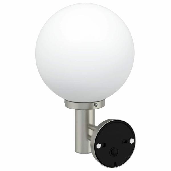 Außenwandbeleuchtung Silber Edelstahl IP44