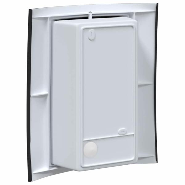 Außenwandleuchte 2 Stück Schwarz Edelstahl IP44