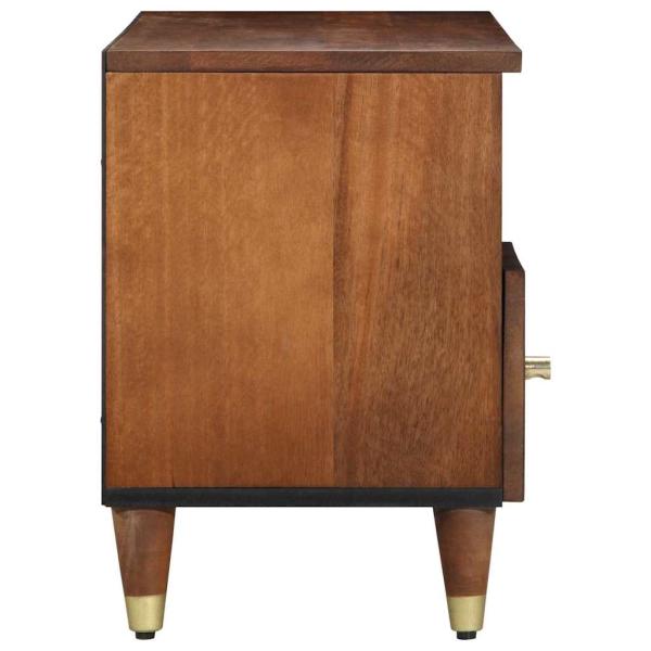 TV-Schrank 100x33x46 cm Massivholz Mango